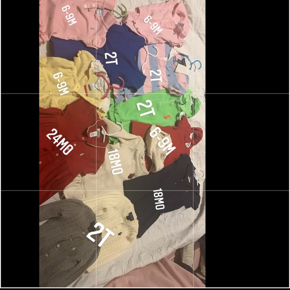 Ralph Lauren baby girl clothing